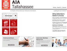 Tablet Screenshot of aiatallahassee.org